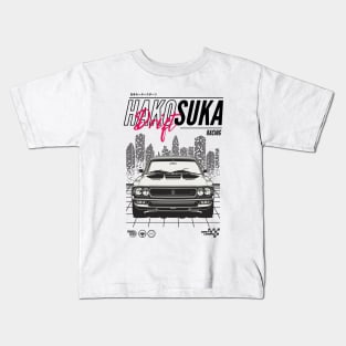 Retro Hakosuka GTR Japanese JDM Kids T-Shirt